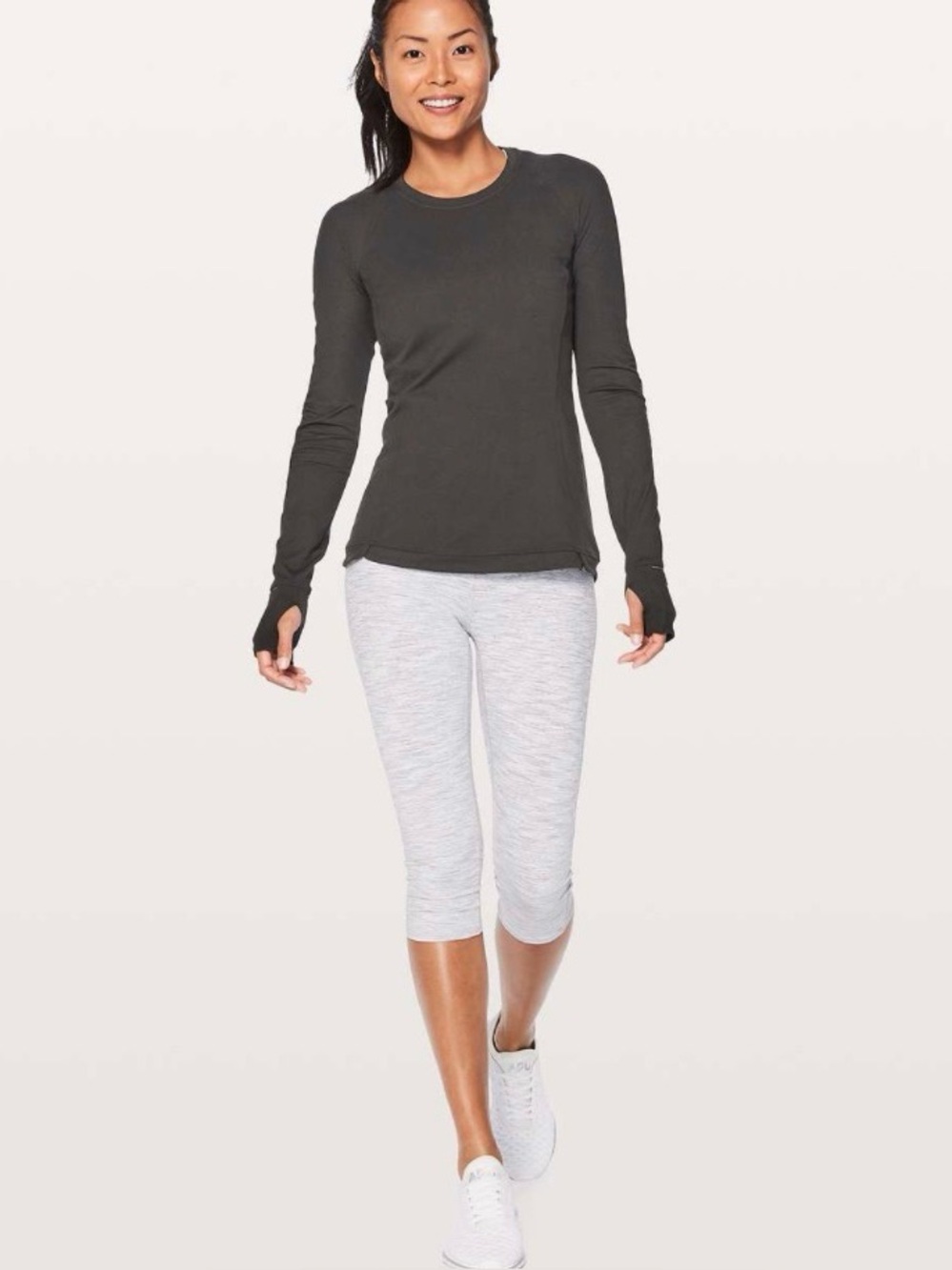 Lululemon Runderful Long Sleeve Black